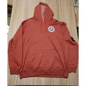 Ocean and Coast Adventure Outfitters Burgundy Pullover Hoodie Men's Size XXL